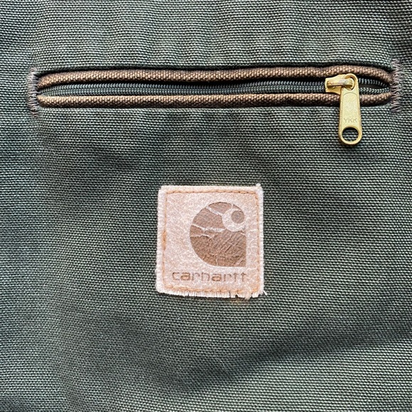 Vintage Rare Carhartt Olive JB0866 Blanket Lined Detroit Jacket - Picture 9 of 9